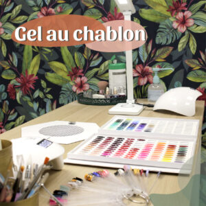 Gel au chablon (base ou couleur)